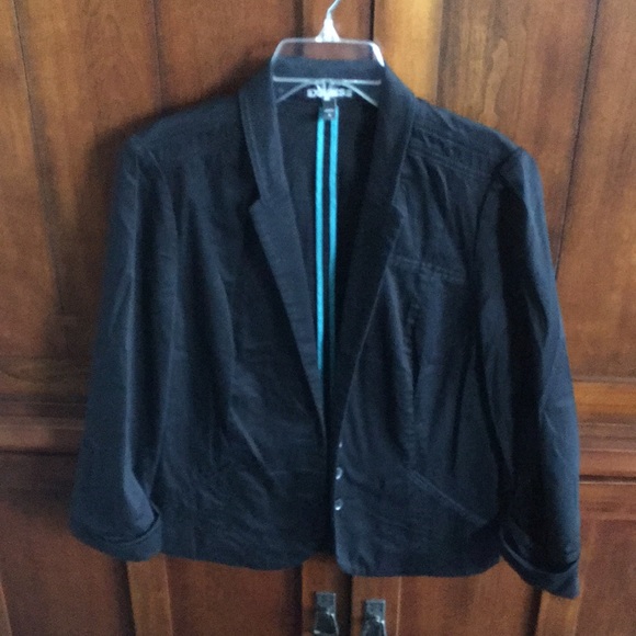 Express Jackets & Blazers - Express Black Dress Jacket